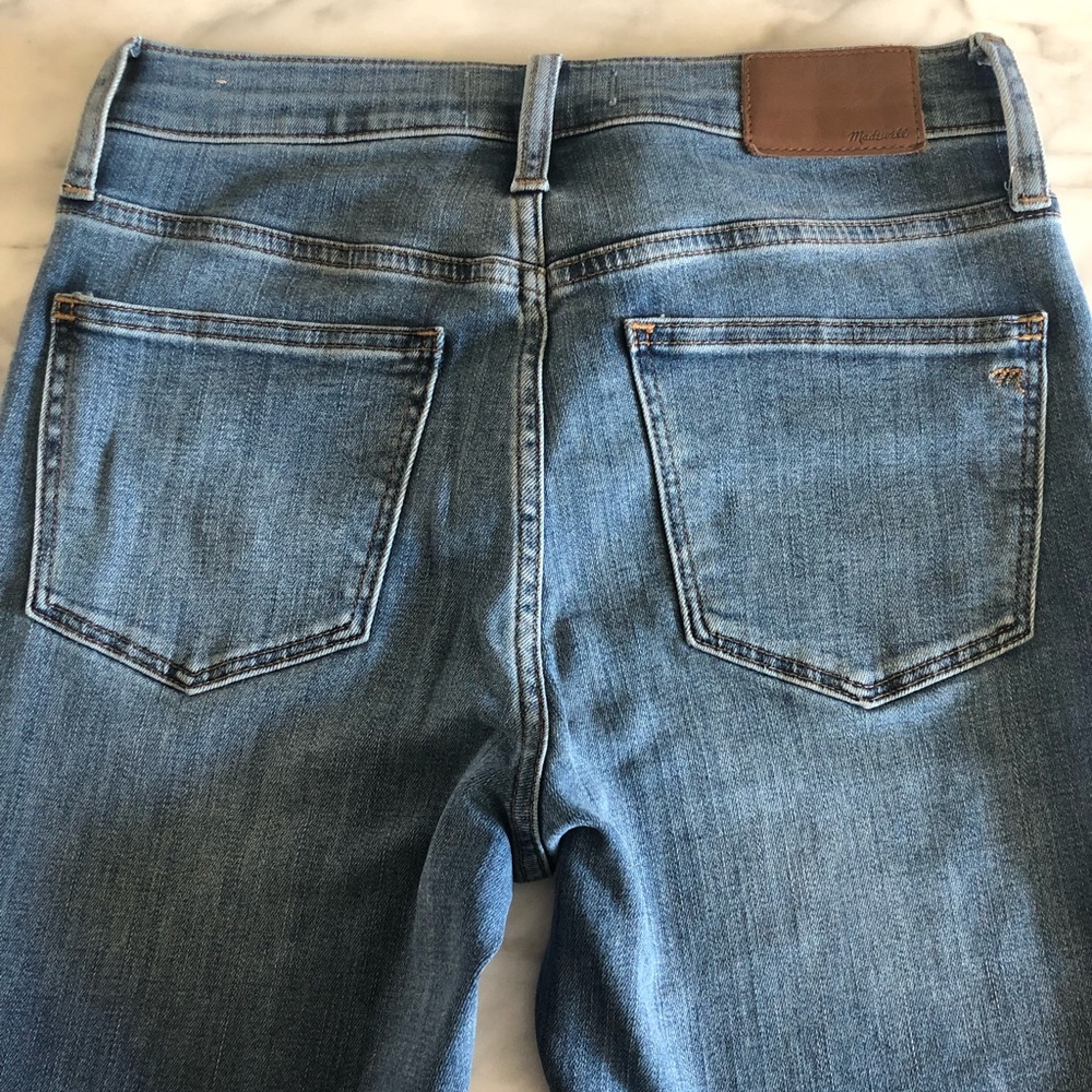 Madewell 9” Crop Skinny Jeans in Stinson Wash Size 26 - Picture 5 of 5